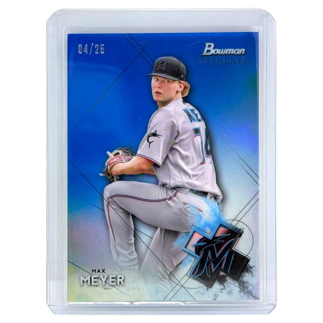 TOPPS MLBカード BOWMAN STERLING MAX MEYER MIAMI MARLINS /25 #BSP-17 中古 IT1