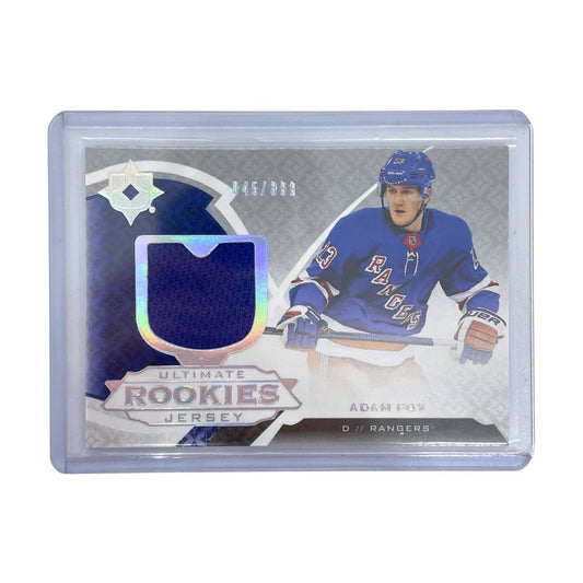 UPPER DECK NHLカード ULTIMATE COLLECTION ADAM FOX RANGERS 045/399 #187 中古 IT1