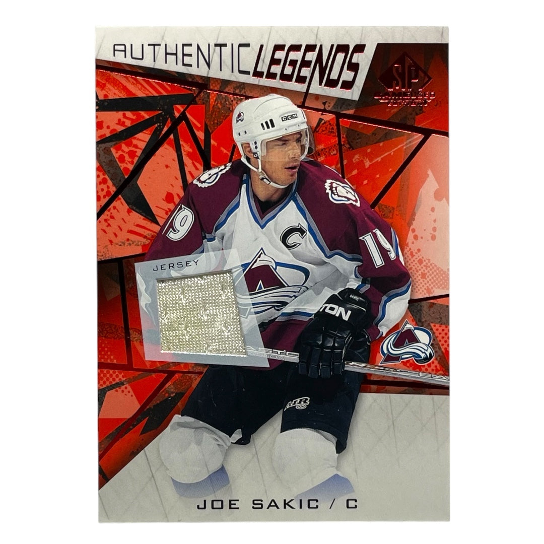 UPPER DECK NHLカード SP GAME USED JOE SAKIC COLORADO AVALANCHE #107 中古 IT2
