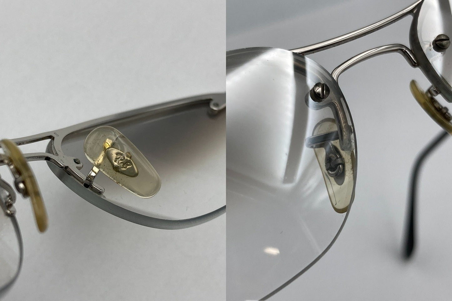 Ray Ban レイバン サングラス TOP PANDE RB3182 メンズ 中古 D4