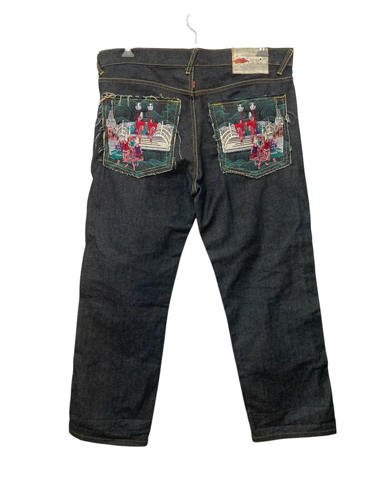 RMC レッドモンキー 赤猿 デニムパンツ 中古 D4