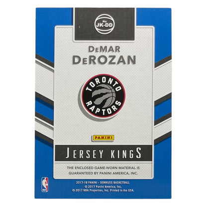 PANINI NBAカード DONRUSS DEMAR DEROZAN TORONTO RAPTORS #JK-DD 中古 IT2