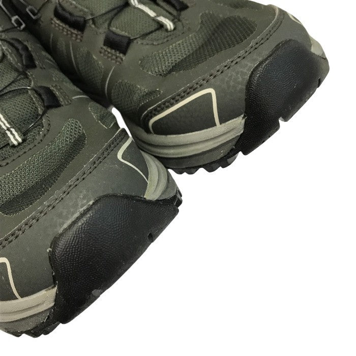 mont-bell モンベル トレールフライヤー リールアジャスト スニーカー レディース ローカット BOAフィットシステム 軽量 メッシュ グレー 25.0cm 1129499 中古 T1