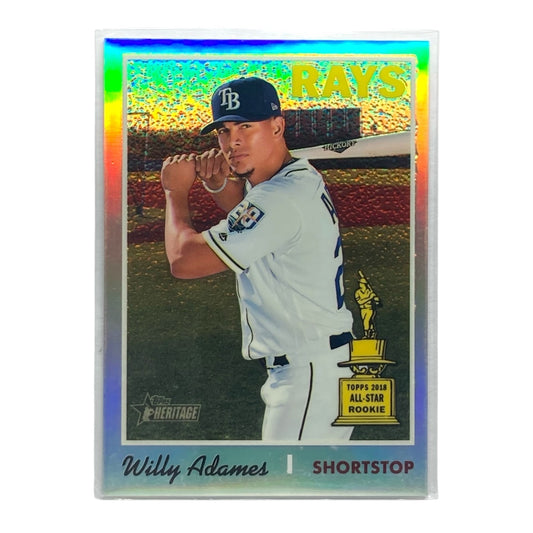 TOPPS MLBカード TOPPS HERITAGE WILLY RAFAEL ADAMES RAYS 071/570 #THC-211 中古 IT2