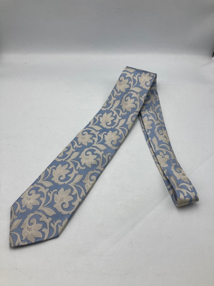 VERSACE ヴェルサーチェ (ヴェルサーチ）花柄 ネクタイ 中古 D4