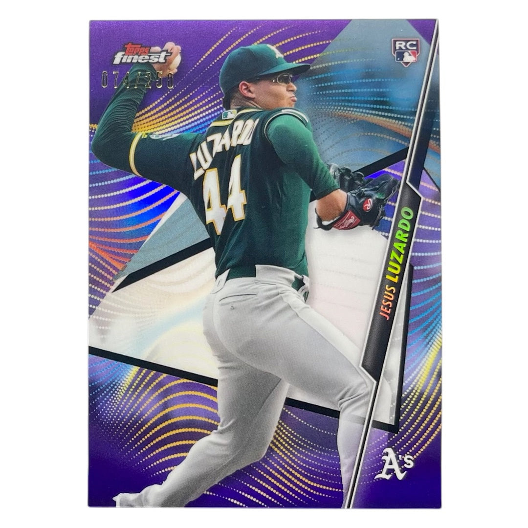 TOPPS MLBカード FINEST JESUS LUZARDO OAKLAND ATHLETICS /250 #55 中古 IT2