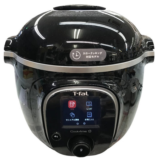 ティファール T-fal 電気圧力鍋 クックフォーミー 6L スロークッキング対応 2人～6人分 ブラック CY8751 中古 Y1