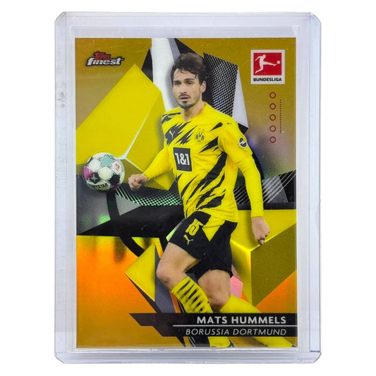 TOPPS サッカーカード FINEST MATS HUMMELS BORUSSIA DORTMUND /50 #26 中古 IT1