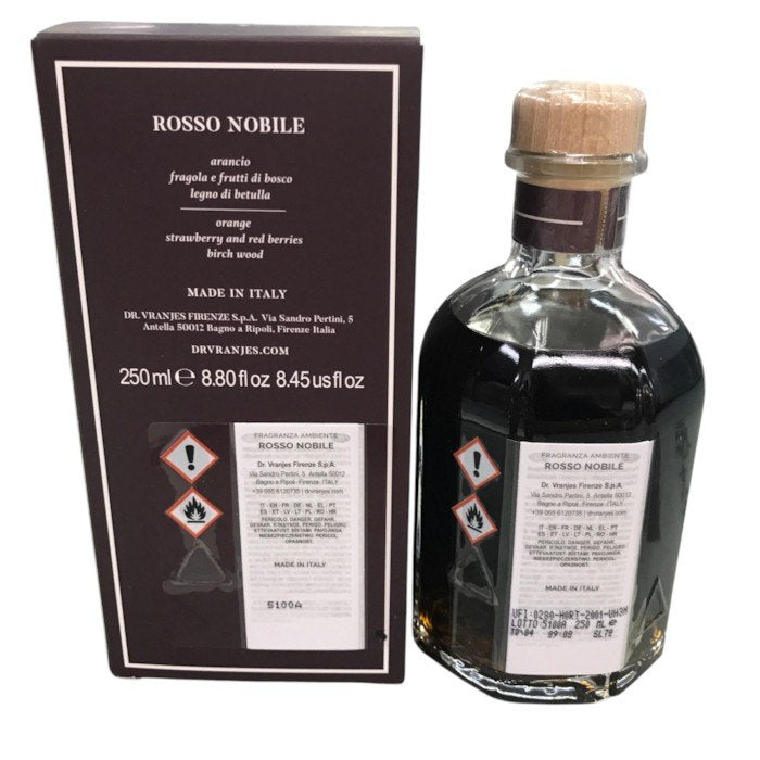 DR. VRANJES ドットール・ヴラニエス ROSSO NOBILE ロッソノービレ ディフューザー 250ml 中古 Y1