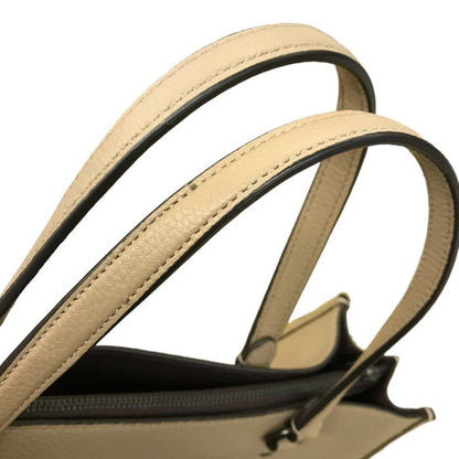 COACH コーチ タイラー キャリーオール ハンドバッグ レディース レザー 2way 斜め掛け ショルダー ベージュ C3460 中古 T1