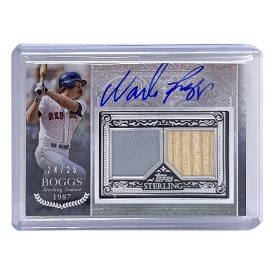 TOPPS MLBカード STERLING WADE BOGGS BOSTON RED SOX /25 #SSAR-WB 中古 IT1