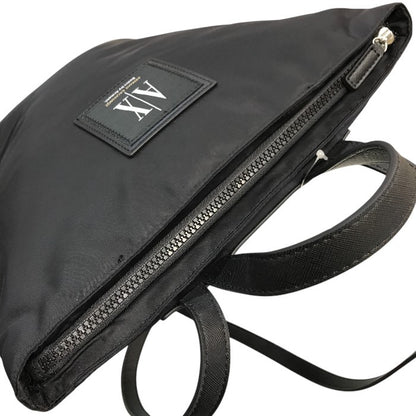 ARMANI EXCHANGE アルマーニ エクスチェンジ リュックサック ユニセックス ナイロン バックパック ブラック 942932 中古 T1