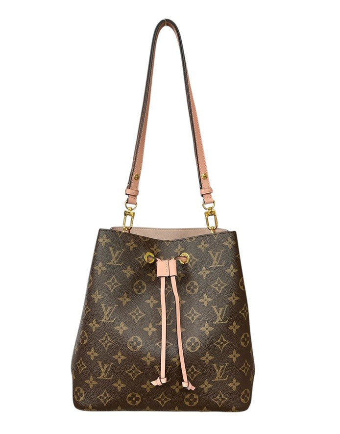 LOUIS VUITTON ルイヴィトン モノグラム ネオノエ M44022 ローズプードル 中古 D4