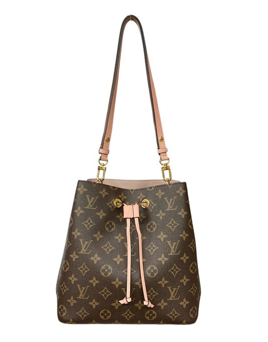 LOUIS VUITTON ルイヴィトン モノグラム ネオノエ M44022 ローズプードル 中古 D4