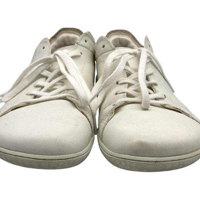 VIVOBAREFOOT GEO COURT III スニーカー メンズ ローカット ソフトレザー ジオコート ホワイト EU43サイズ 中古 T1