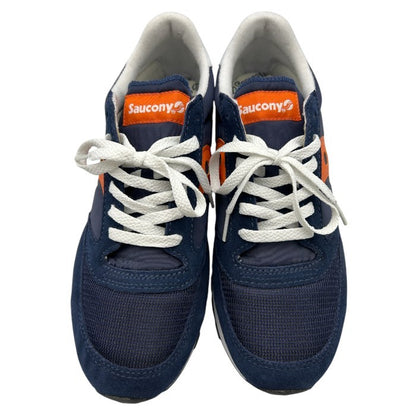 Saucony サッカニー JAZZ VINTAGE スニーカー S70368-81 USA10(約28.0cm) メンズ ネイビー オレンジ 靴 シューズ 中古 W４