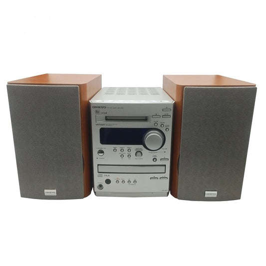 【ジャンク品】 ONKYO オンキョー CD/MD AM/FMチューナー ミニコンポ FR-N3X 中古 H4