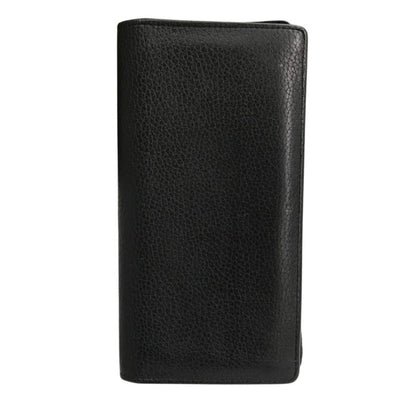 LOUIS VUITTON ルイヴィトン トリヨンレザー ポルトフォイユブラザ 長財布 メンズ 小銭入れあり シボレザー ブラック M58192 中古 T1