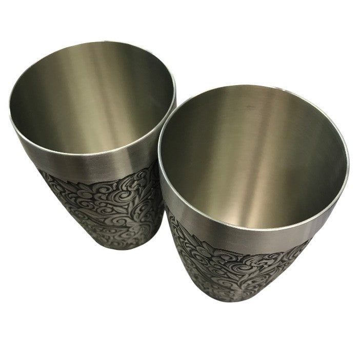 ROYAL SELANGOR ロイヤルセランゴール ピュータータンブラー ペア 中古 Y1