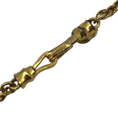 CHANEL シャネル ネックレス レディース ココマーク ヴィンテージ ロングチェーン ゴールドカラー 中古 T1