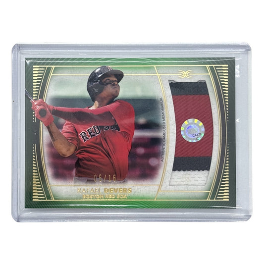 TOPPS MLBカード DEFINITIVE COLLECTION RAFAEL DEVERS BOSTON RED SOX 05/15 #DJR-RD 中古 IT1
