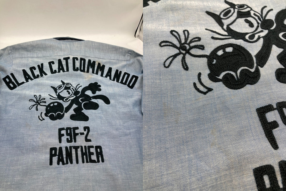 seafarer シーファーラー フィリックス ザ キャット 長袖シャツ サイズS メンズ 中古 D4