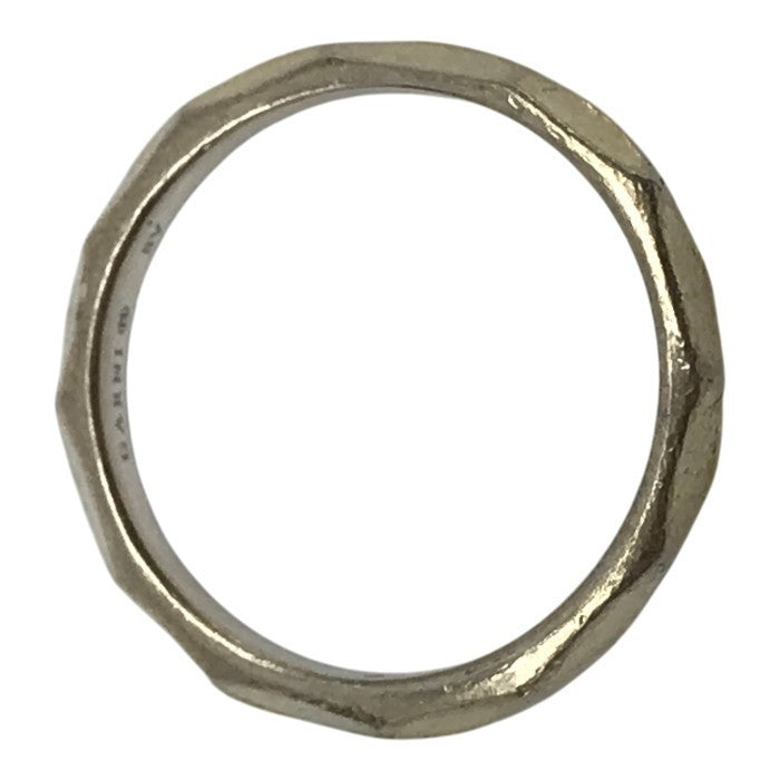 GARNI ガルニ クロッケリーリング レディース シルバー 指輪 シンプル ナロー #12.5 中古 T1