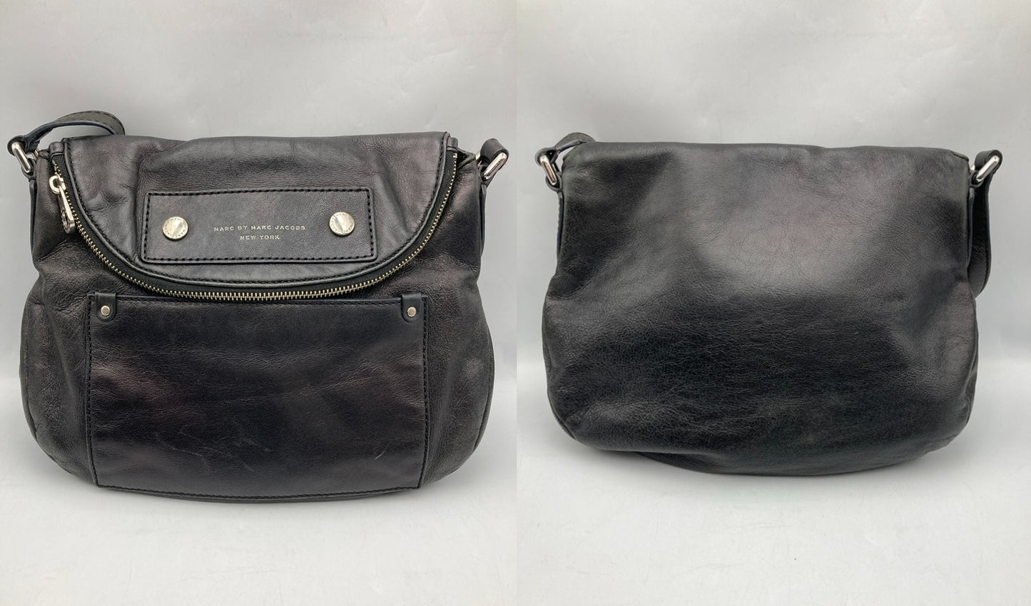 MARC BY MARC JACOBS マークバイ マークジェイコブス プレッピーレザー ナターシャ ショルダーバッグ 中古 D4