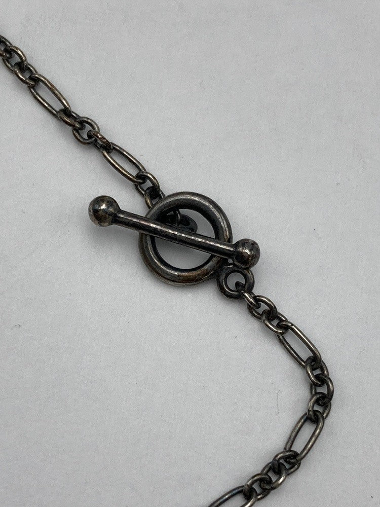 GEORG JENSEN ジョージジェンセン 1998年 ヘリテージ イヤーネックレス SV925 ラピスラズリ 中古 D4