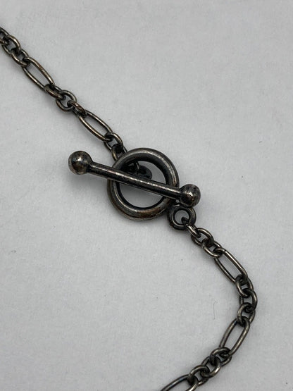 GEORG JENSEN ジョージジェンセン 1998年 ヘリテージ イヤーネックレス SV925 ラピスラズリ 中古 D4