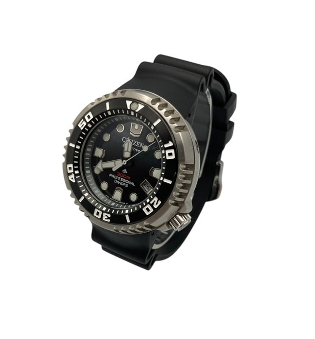 CITIZEN シチズン プロマスター MARINE-エコ・ドライブ プロフェッショナルダイバー 300m BN1024-01E 中古 D4