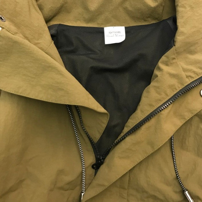 OUTDOOR アウトドアプロダクツ アスレチックブルゾン レディース ナイロン ジャケット ショート丈 カーキ フリーサイズ 24-011-074-1110-3-0 中古 T1