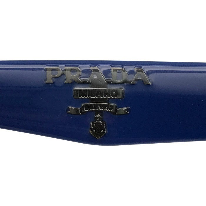 PRADA プラダ サングラス レディース フルリム セルフレーム バイカラー ブルー/グレー SPR 05P-A 中古 T1