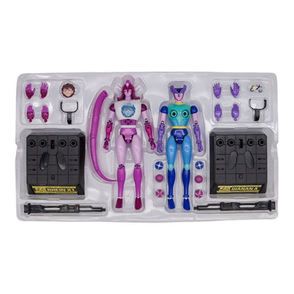 BANDAISPIRITS 超合金魂 マジンガーZシリーズ GX-108 ラインX１ & GX-11R ダイアナンA 中古 a1
