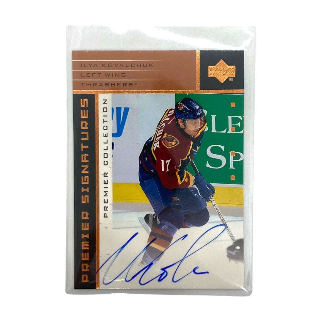 UPPER DECK NHLカード PREMIER COLLECTION ILYA KOVALCHUK THRASHERS #S-IK 中古 IT2