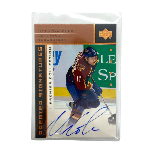 UPPER DECK NHLカード PREMIER COLLECTION ILYA KOVALCHUK THRASHERS #S-IK 中古 IT2