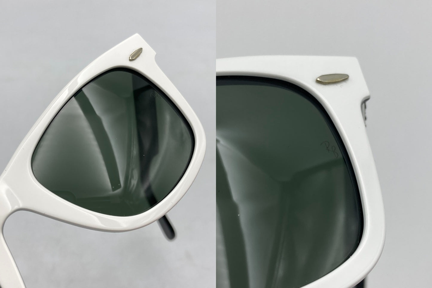 Ray-Ban レイバン WAYFARER ウェイファーラー サングラス RB2140 956 サイズ50 ホワイト/ブラック 中古 D4