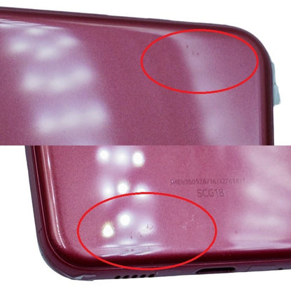 SIMフリー GalaxyA23 SCG18 5G [レッド] スマートフォン本体 中古 a1