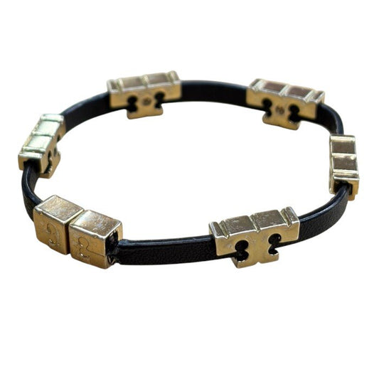 TORYBURCH トリーバーチ ブレスレット アクセサリー ブランド レディース レザー 中古 W４