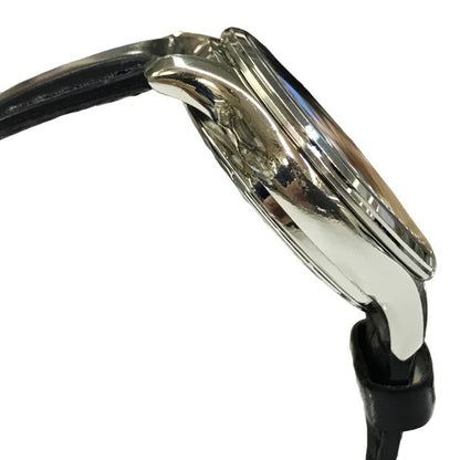 SEIKO PRESAGE プレザージュ SARY187 腕時計 メンズ 自動巻き アナログ Basic Line Japanese Garden レザーバンド シルバー/ネイビー 4R39-00W0 中古 T1