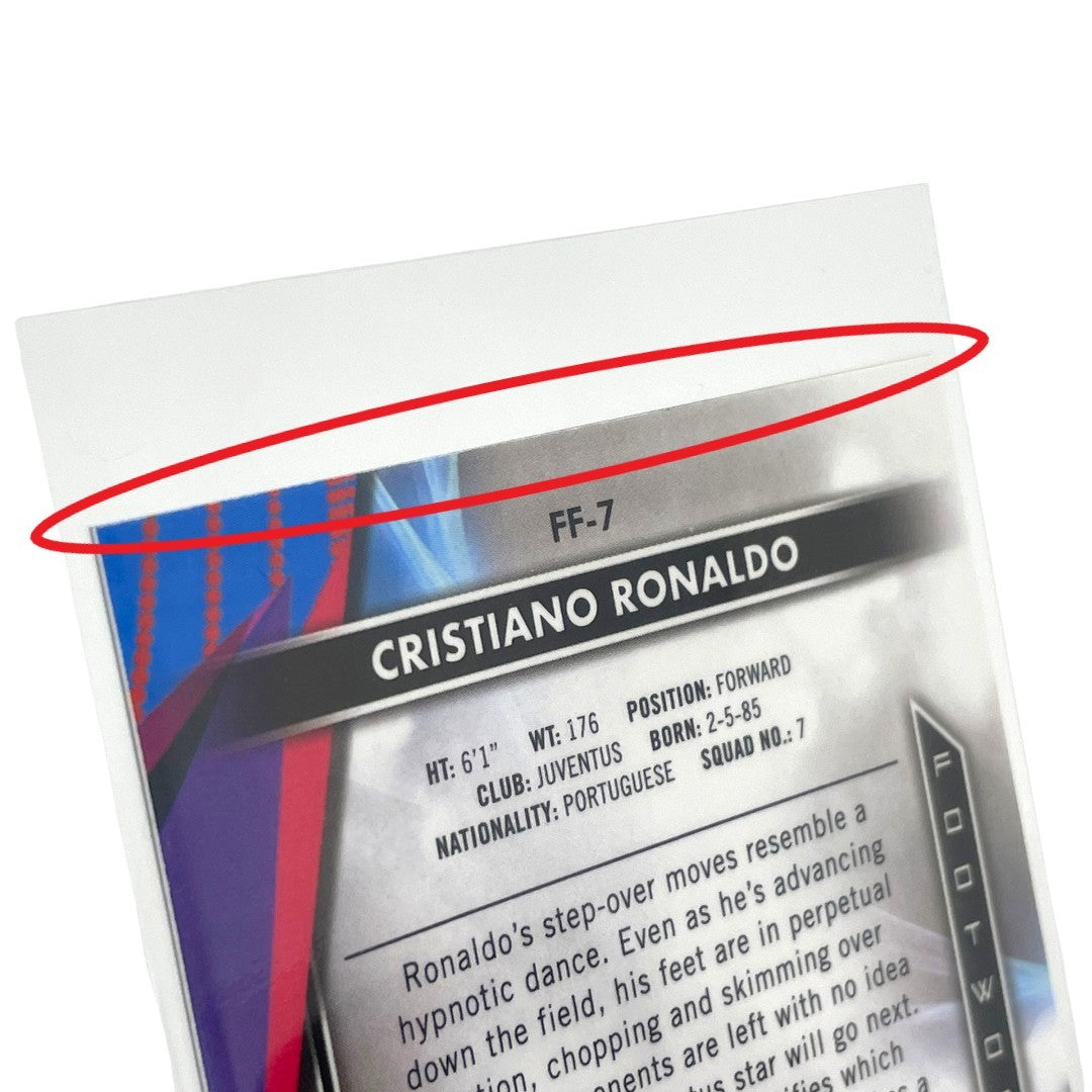 TOPPS サッカーカード FINEST FOOTWORK CRISTIANO RONALDO JUVENTUS #FF-7 中古 IT1