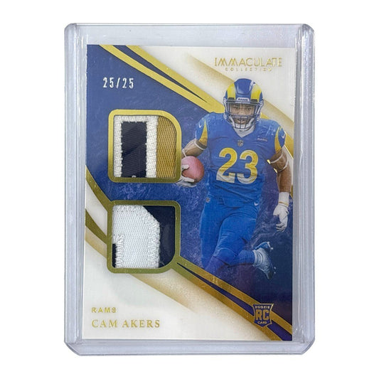 PANINI NFLカード IMMACULATE COLLECTION CAM AKERS RAMS 25/25 #DJ12 中古 IT1