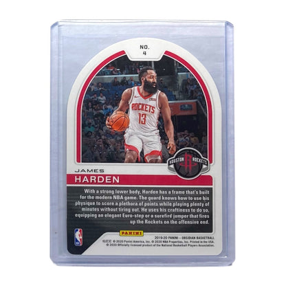 PANINI NBAカード OBSIDIAN DIE CUT JAMES HARDEN HOUSTON ROCKETS /50 #4 中古 IT2