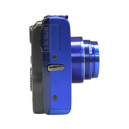 Nikon COOLPIX デジタルカメラ オーシャンブルー コンパクト スリム S6200BL 中古 T1