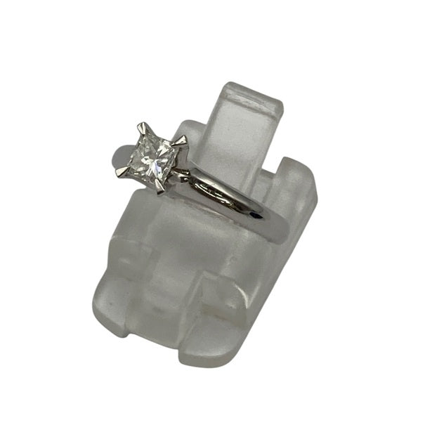 Pt900 1Pダイヤ 0.427ct リング 10.5号 中古 D4