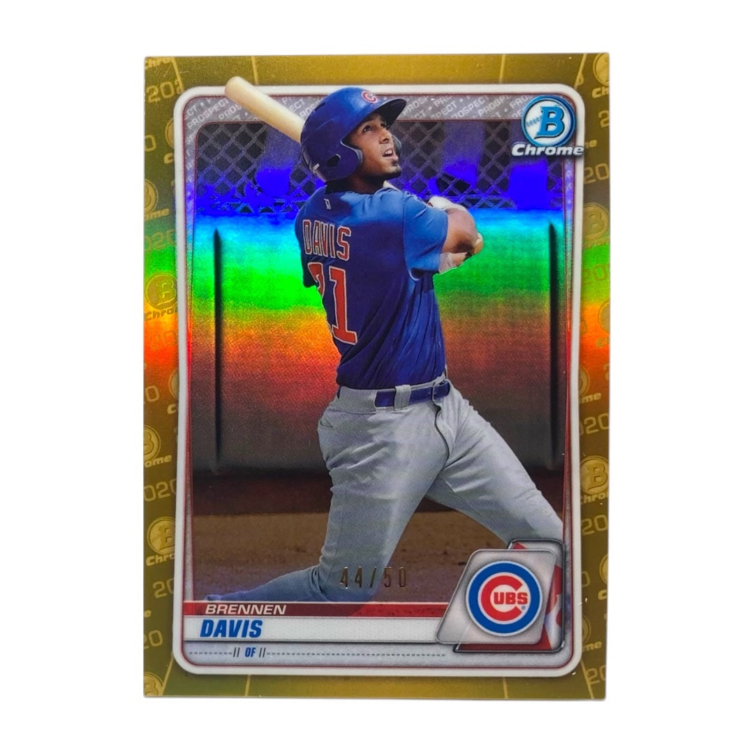 TOPPS MLBカード BOWMAN CHROME BRENNEN DAMS CHICAGO CUBS /50 #BD-187 中古 IT2