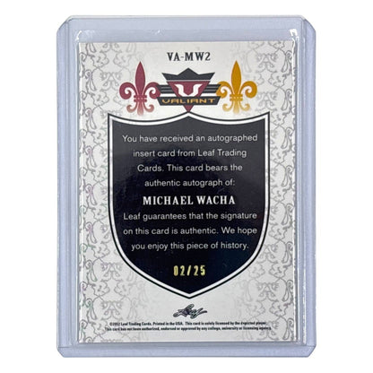 Leaf MLBカード VALIANT MICHAEL WACHA /25 #VA-MW2 中古 IT1