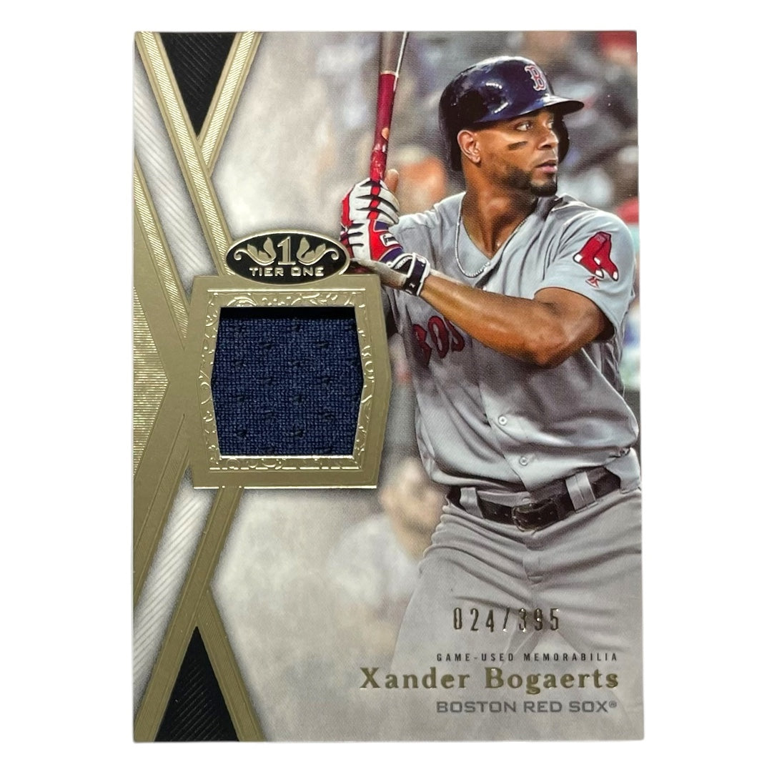 TOPPS MLBカード TIER 1 XANDER BOGAERTS BOSTON RED SOX /395 #T1R-XB 中古 IT2