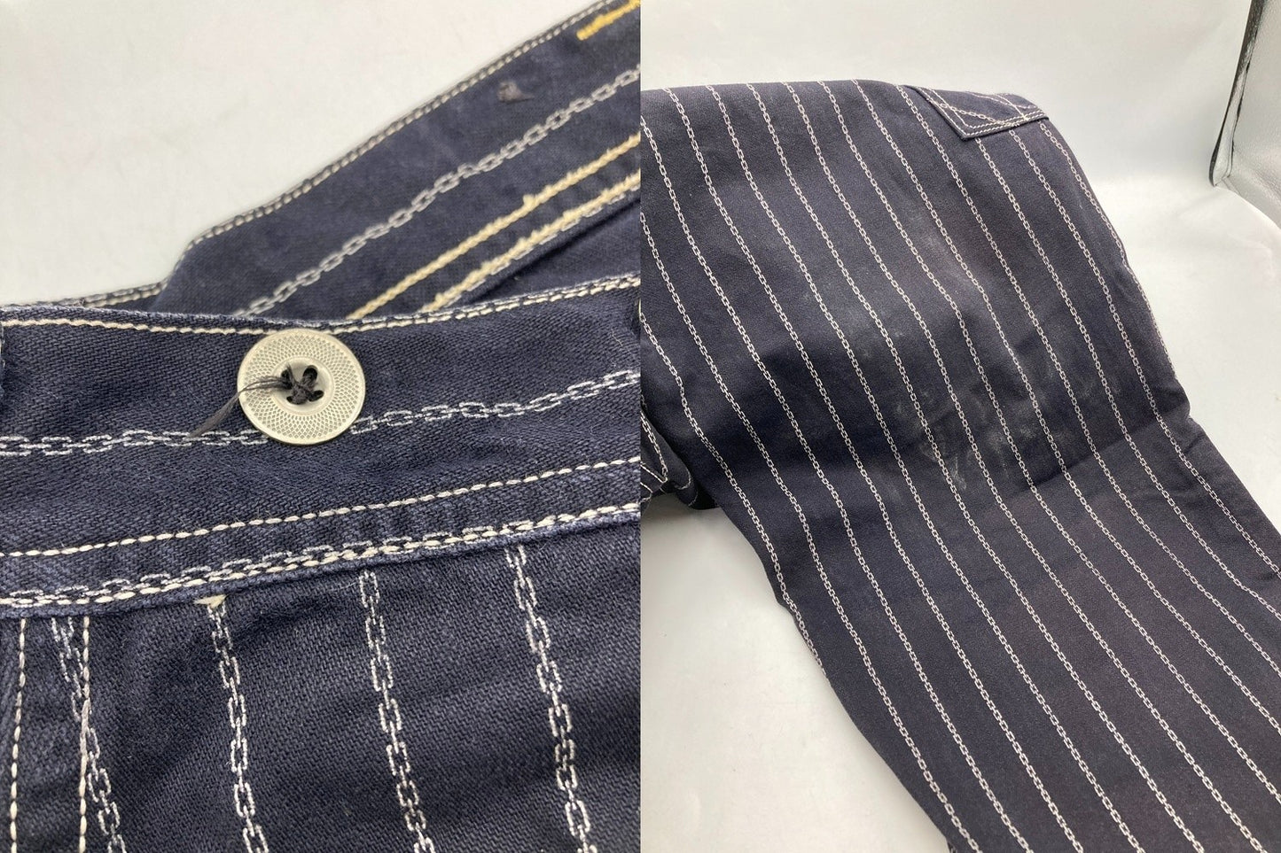 FREEWHEELERS フリーホイーラーズ UNION SPECIAL OVERALLS  GANDY DANCER OVERALLS ワークパンツ サイズ32 中古 D4