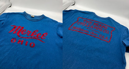 FREEWHEELERS フリーホイーラーズ HOME OF U.S. Merkel Tシャツ サイズM メンズ 中古 D4